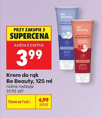 Krem do rąk Be Beauty promocja w Biedronka