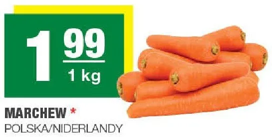 Marchew promocja w SPAR