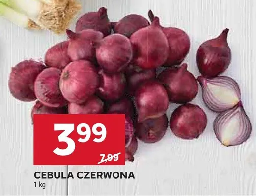 Cebula czerwona promocja w Stokrotka