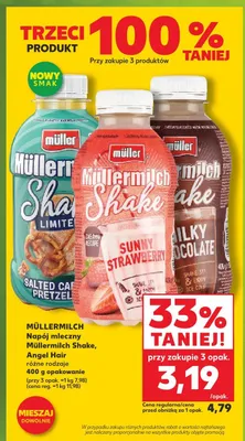 Napój mleczny Angel Hair różne rodzaje promocja w Kaufland