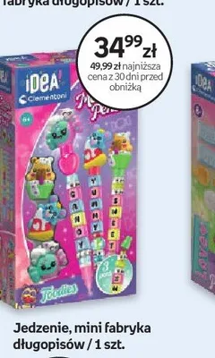 Jedzenie mini fabryka długopisów promocja w Empik