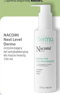 Żel oczyszczający antybakteryjny do mycia twarzy Next Level Dermo promocja w Hebe