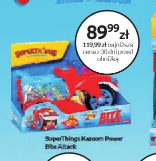 Zabawka SuperThings Kazoom Power Bite Attack promocja w Empik