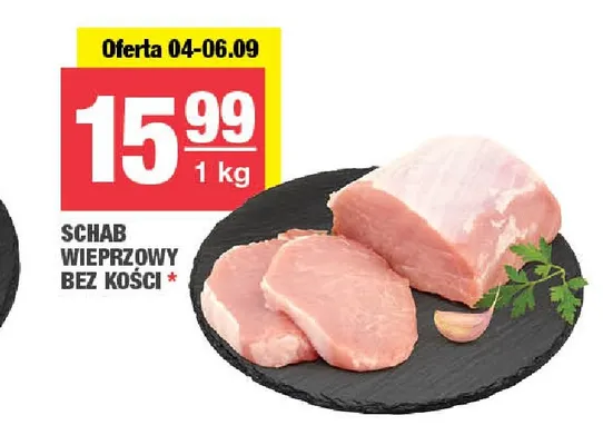 Schab wieprzowy bez kości promocja w SPAR