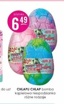 Bomba kąpielowa Chlapu Chlap promocja w Drogerie Jasmin