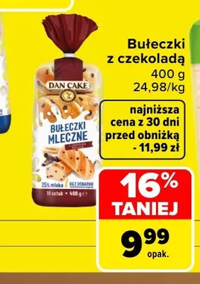 Bułeczki z czekoladą Dan Cake promocja w Carrefour Market
