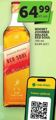 Whisky Johnnie Walker Red Soul promocja w Groszek