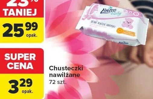 Chusteczki nawilżane Hugva promocja w Carrefour