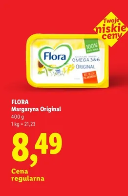 Margaryna Original Flora promocja w Lidl