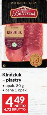 Kindziuk - plastry promocja w Makro