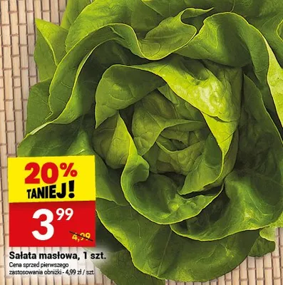 Sałata masłowa promocja w Twój Market