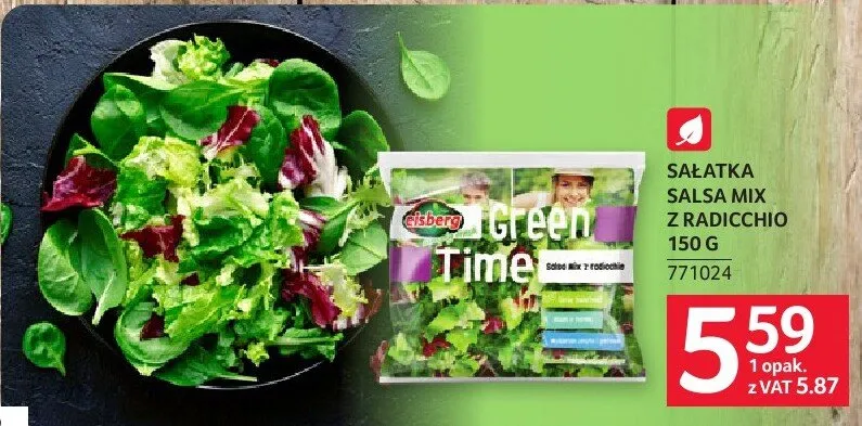 Sałatka Salsa Mix z radicchio 150g promocja w Selgros