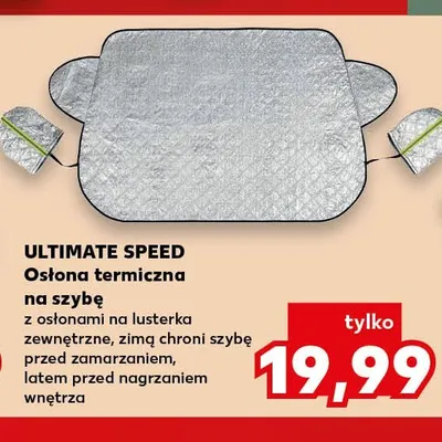 Osłona termiczna na szybę Ultimate Speed promocja w Kaufland