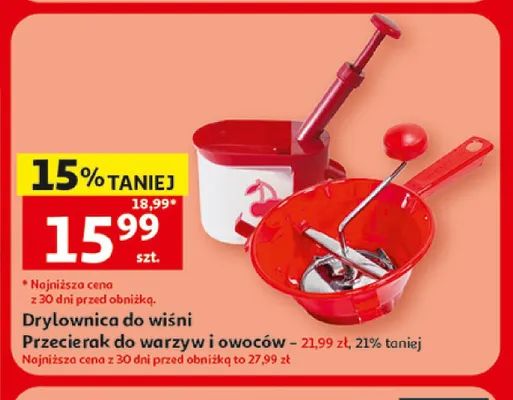 Przecierak do warzyw i owoców promocja w Auchan