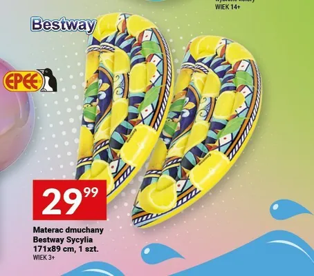 Materac dmuchany Bestway Sycylia promocja w Twój Market