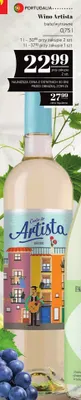 Wino Artista białe wytrawne promocja w POLOmarket