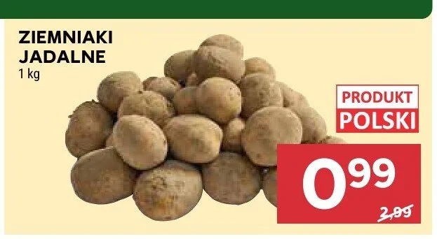 Ziemniaki jadalne promocja w Stokrotka