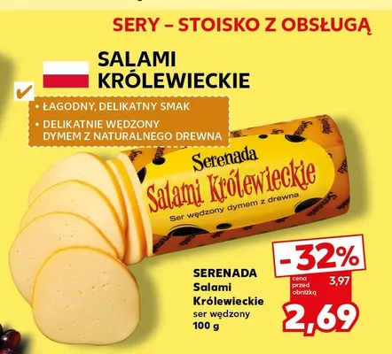 Ser Salami Królewieckie Serenada promocja w Kaufland