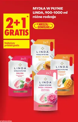 Mydło w płynie 900-1000 ml  różne rodzaje promocja w Biedronka