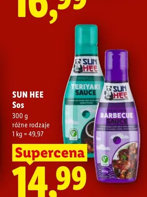 Sos teriyaki Sun Hee promocja w Lidl