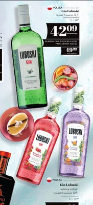 Gin Lubuski wybrane rodzaje promocja w POLOmarket
