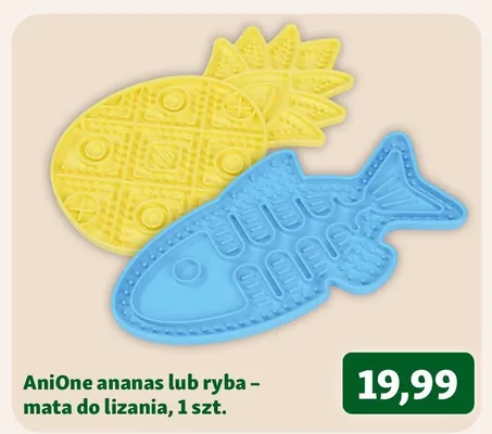 Mata do lizania ananas AniOne promocja w MAXI ZOO