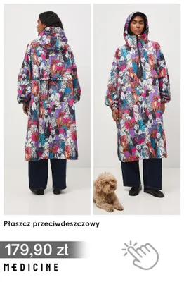 Płaszcz przeciwdeszczowy Medicine promocja w Medicine