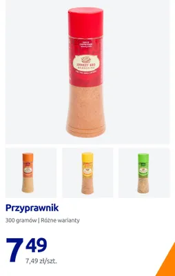 Przyprawnik Garlic and Herbs Seasoning promocja w Action