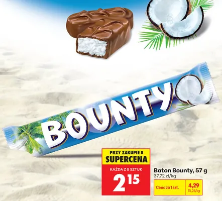 Baton Bounty promocja w Biedronka