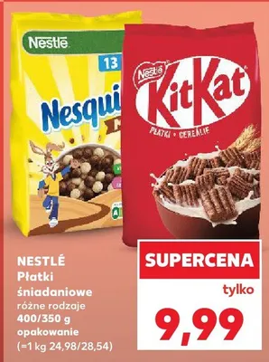 Płatki śniadaniowe różne rodzaje promocja w Kaufland