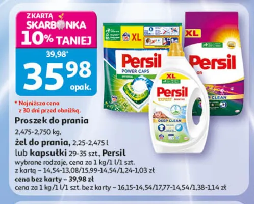 Proszek do prania Persil promocja w Auchan
