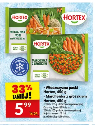 Włoszczyzna paski Hortex promocja w Twój Market