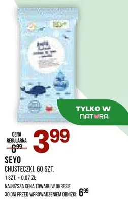 Chusteczki promocja w Drogerie Natura