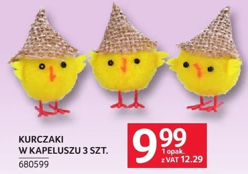 Kurczaki w kapeluszu 3 szt. promocja w Selgros