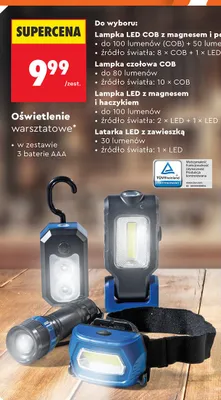 Lampka czołowa COB Niteo promocja w Biedronka