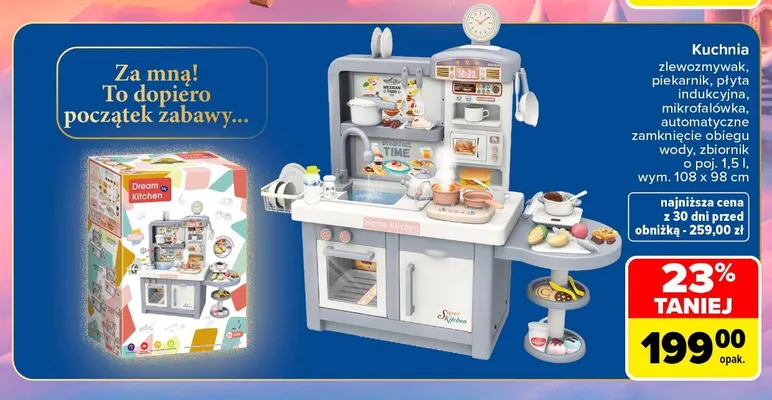 Kuchnia 108x98 cm promocja w Carrefour