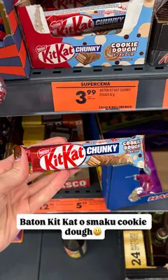 Baton KitKat Chunky Cookie Dough promocja w Biedronka