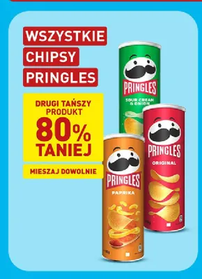 Chipsy Pringles Paprika promocja w Aldi