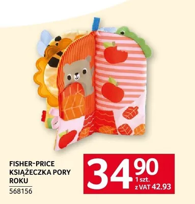 Książeczka pory roku Fisher-Price promocja w Selgros