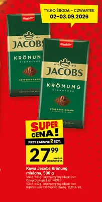 Kawa mielona Jacobs Krönung promocja w Twój Market