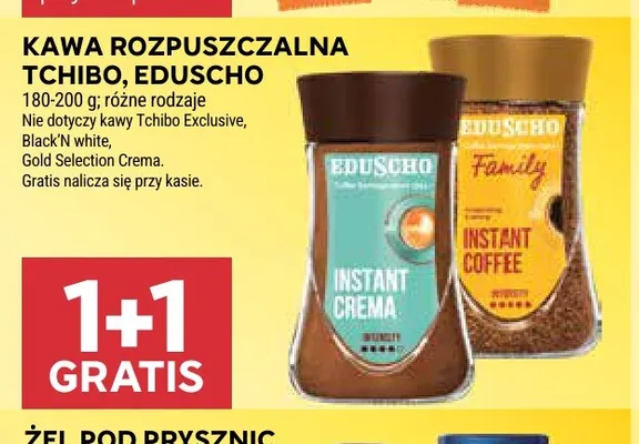 Kawa rozpuszczalna Eduscho promocja w Stokrotka