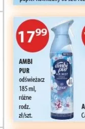 Odświeżacz powietrza Ambi Pur Air Mist promocja w Drogerie Laboo