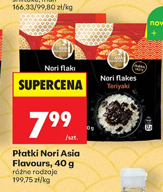 Płatki Nori Asia Flavours promocja w Biedronka