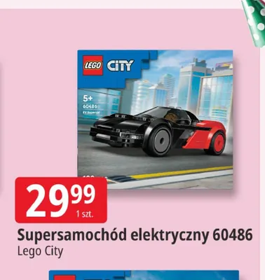 Klocki LEGO City Supersamochód elektryczny 60486 promocja w Leclerc