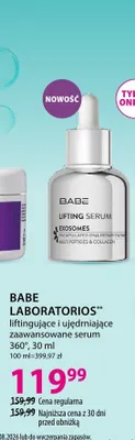 Serum liftingujące i ujędrniające zaawansowane Babe Laboratorios Exosomes promocja w Hebe