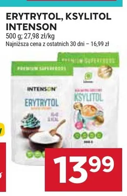 Erytrytol, ksylitol Intenson promocja w Stokrotka