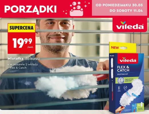 Miotełka do kurzu promocja w Biedronka
