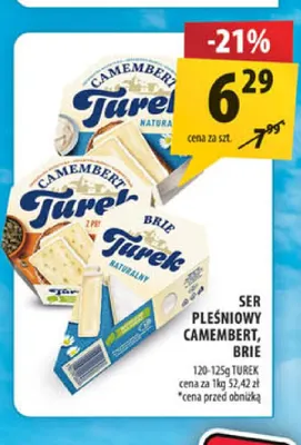 Ser pleśniowy Brie Turek promocja w Arhelan