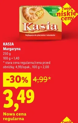 Margaryna KASIA promocja w Lidl