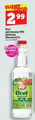 Ocet spirytusowy 10% Spiżarnia Dworska promocja w TOPAZ